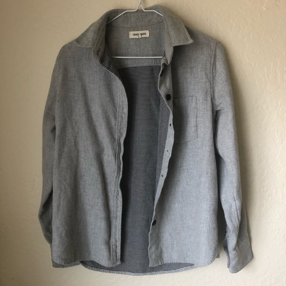 Tradlands Reyes Grey Flannel